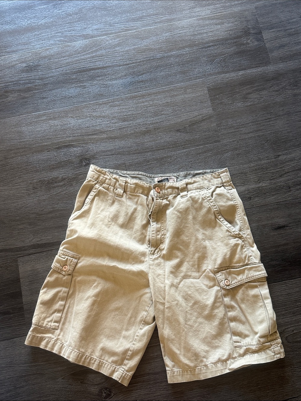 Arizona Jean Company Men's Beige Cargo Shorts
